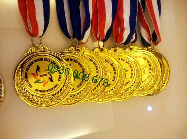 Sản xuất huy chương, cung cấp huy chương, làm huy chương thể thao, nhận in huy chương lưu niệm