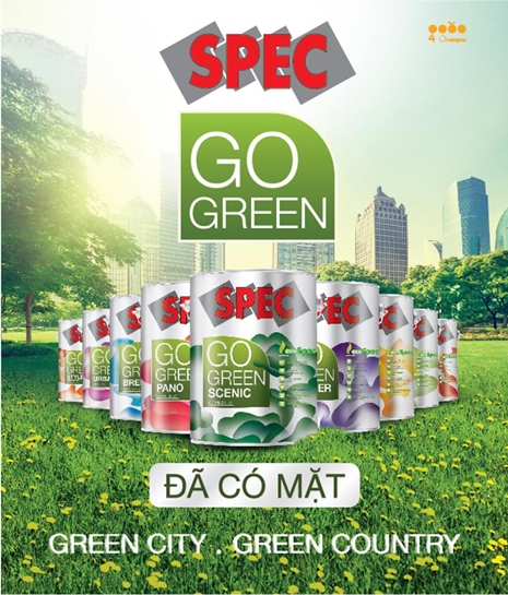 Nhà phân phối sơn Spec Go Green Phú Yên tuyển dụng đại lý chiếc khấu cao.