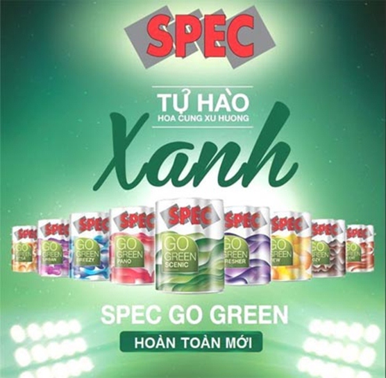 Nhà phân phối sơn Spec Go Green Phú Yên tuyển dụng đại lý chiếc khấu cao.
