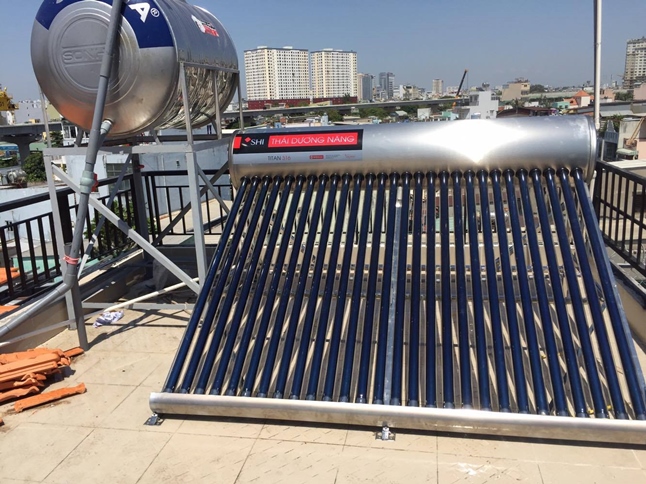 Máy nước nóng năng lượng mặt trời Tuy An - Phú Yên