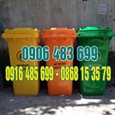 Thùng rác 240l được phân phối sỉ lẻ trên toàn quốc