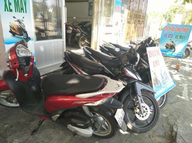 Dịch vụ cho thuê xe máy phú yên - Dịch vụ cho thuê xe máy 385 Trường Chinh phú yên - cho thuê xe máy phú yên