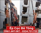 Ép cọc bê tông ở Huế - ép cọc bê tông Thừa Thiên Huế - Ép cọc bê tông công trình tại Huế